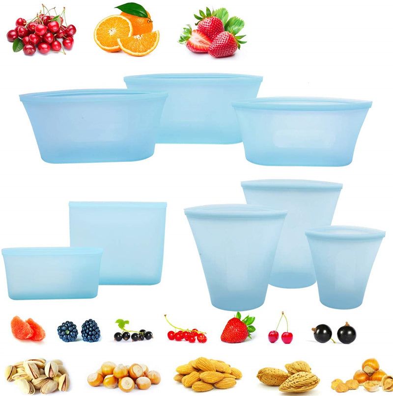 ReBag - Zip Top Silicone Food Storage Bags And Containers - absentel