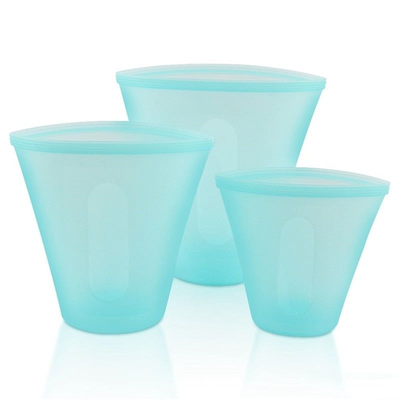 ReBag - Zip Top Silicone Food Storage Bags And Containers - absentel