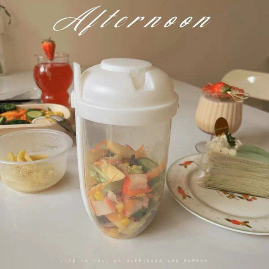 NutriToss™ - Green Salad Meal Shaker Cup - absentel