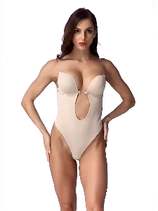 SheSoChic™️ - Backless Bodysuits for Women - absentel