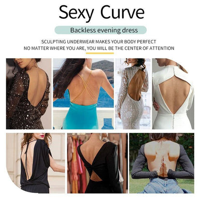 SheSoChic™️ - Backless Bodysuits for Women - absentel