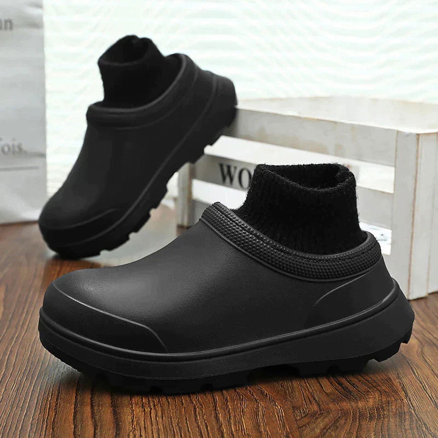 SockBoot - Waterproof Sock Style Work Boots - absentel