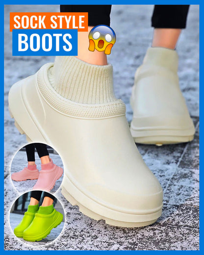 SockBoot - Waterproof Sock Style Work Boots - absentel
