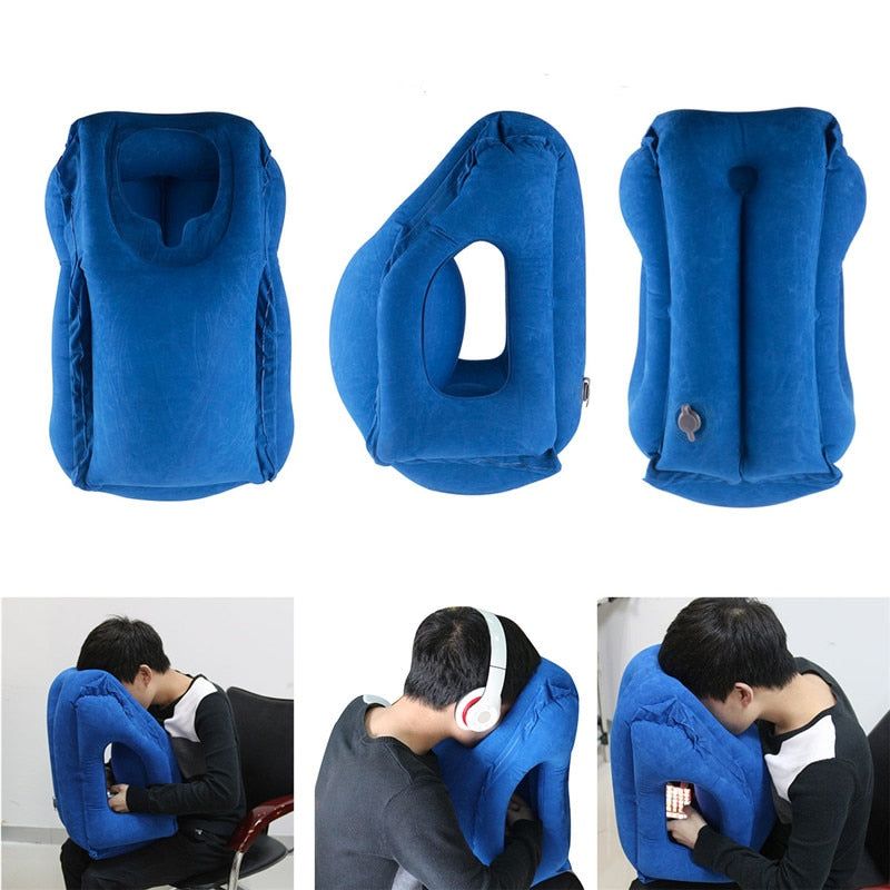 TravelCuddi - Inflatable Travel Pillow - absentel