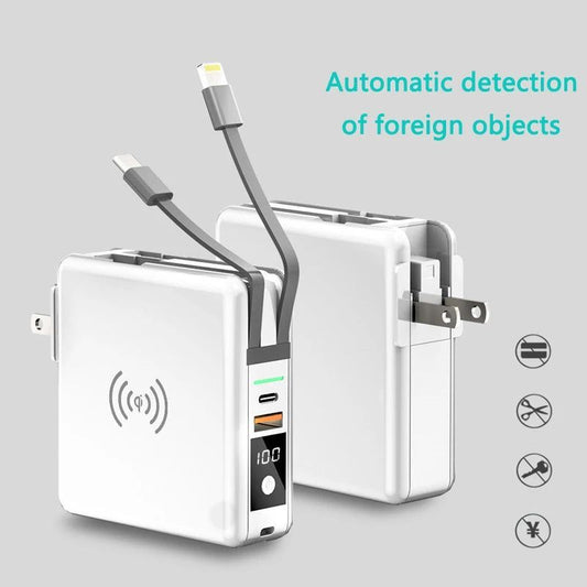 Travel Pro -ChargeMaster 5 In 1 Power Bank With Case - absentel