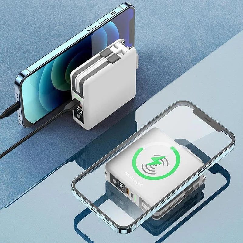 Travel Pro -ChargeMaster 5 In 1 Power Bank With Case - absentel