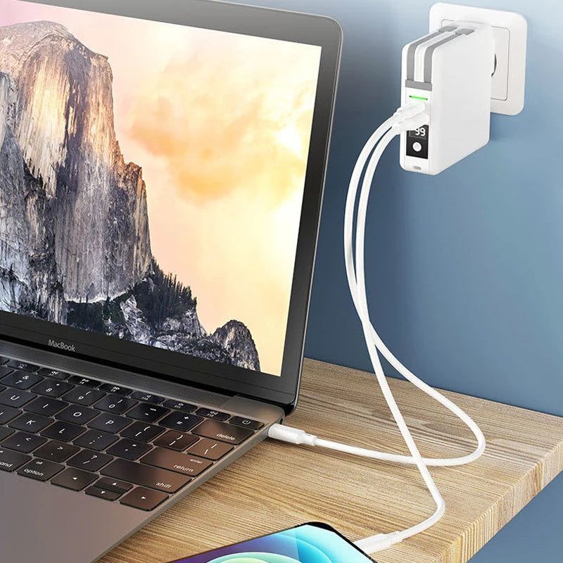 Travel Pro -ChargeMaster 5 In 1 Power Bank With Case - absentel