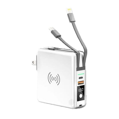 Travel Pro -ChargeMaster 5 In 1 Power Bank With Case - absentel